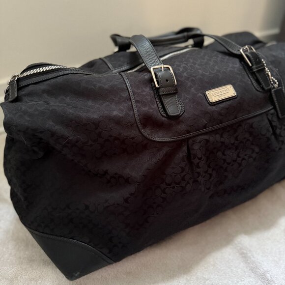 COACH Voyage Signature Cabin Duffle Bag - Picture 2 of 8